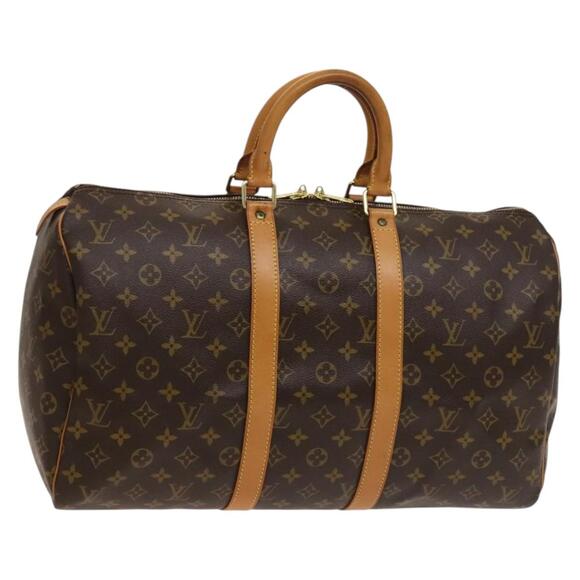 LOUIS VUITTON Monogram Keepall 45 Boston Bag M41428 - Picture 1 of 16